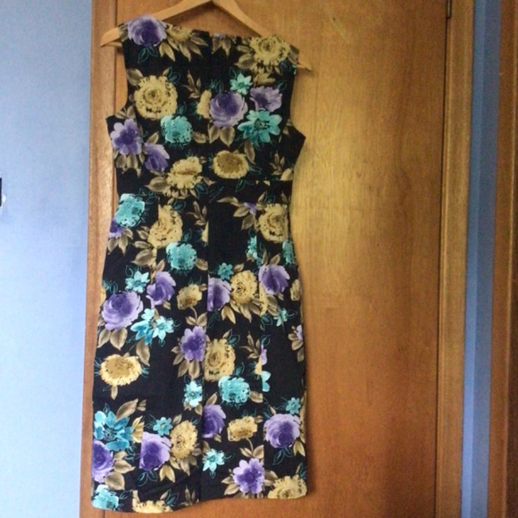 Evan Picone Sleeveless Dress Size 8 - Picture 3 of 4